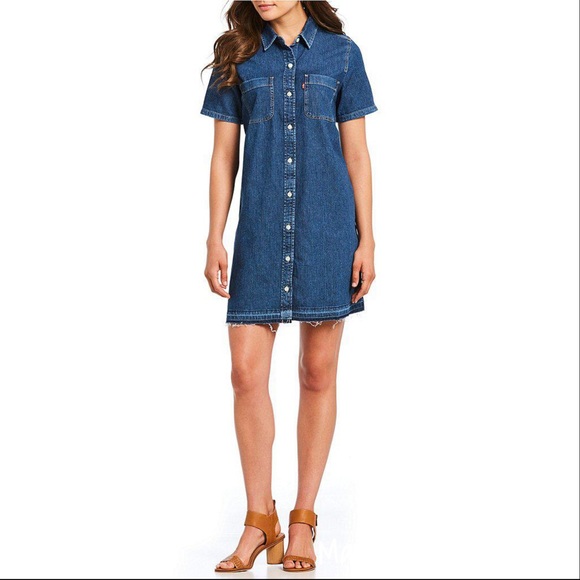 Levi's Dresses & Skirts - Blue Levi‘s Andie Denim Shirtdress